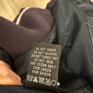 Stussy Navy Bomber Jacket
